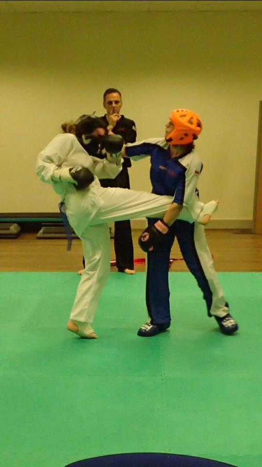 Martial arts training