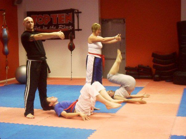 Martial arts training
