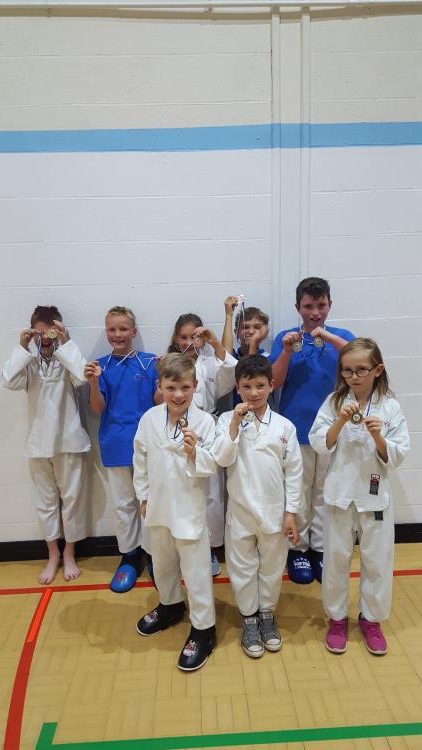 BMMA medal winners. Martial arts winner