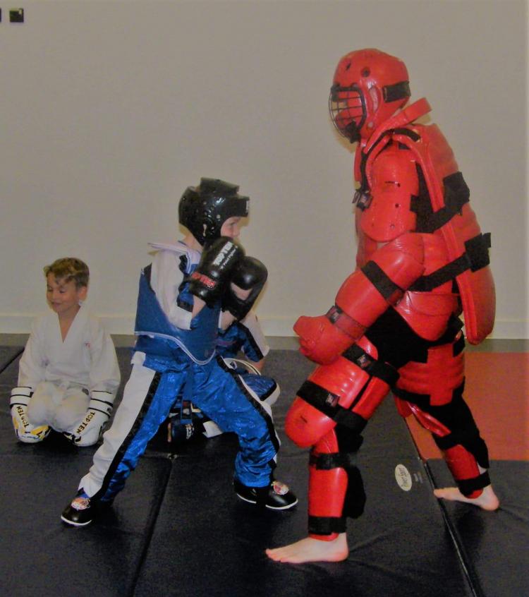 BMMA kids boxing lesson