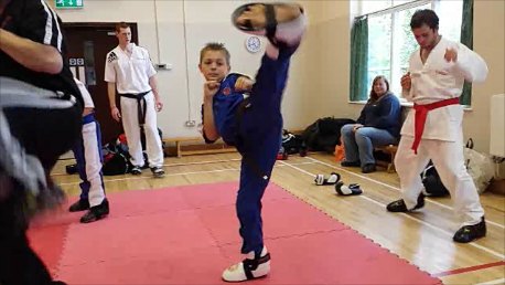 BMMA kid high kick