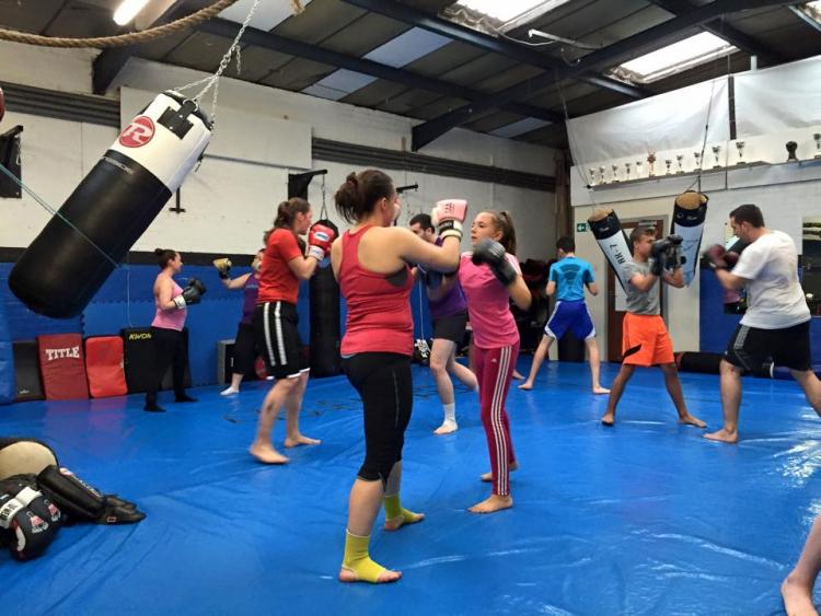 BMMA class in martial arts.