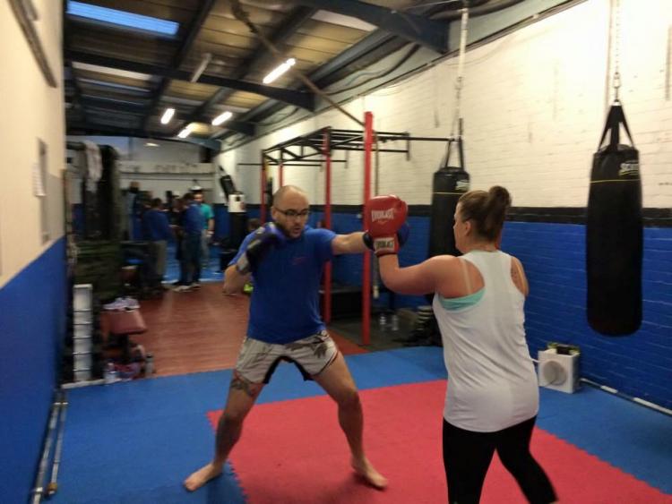 BMMA class in martial arts.